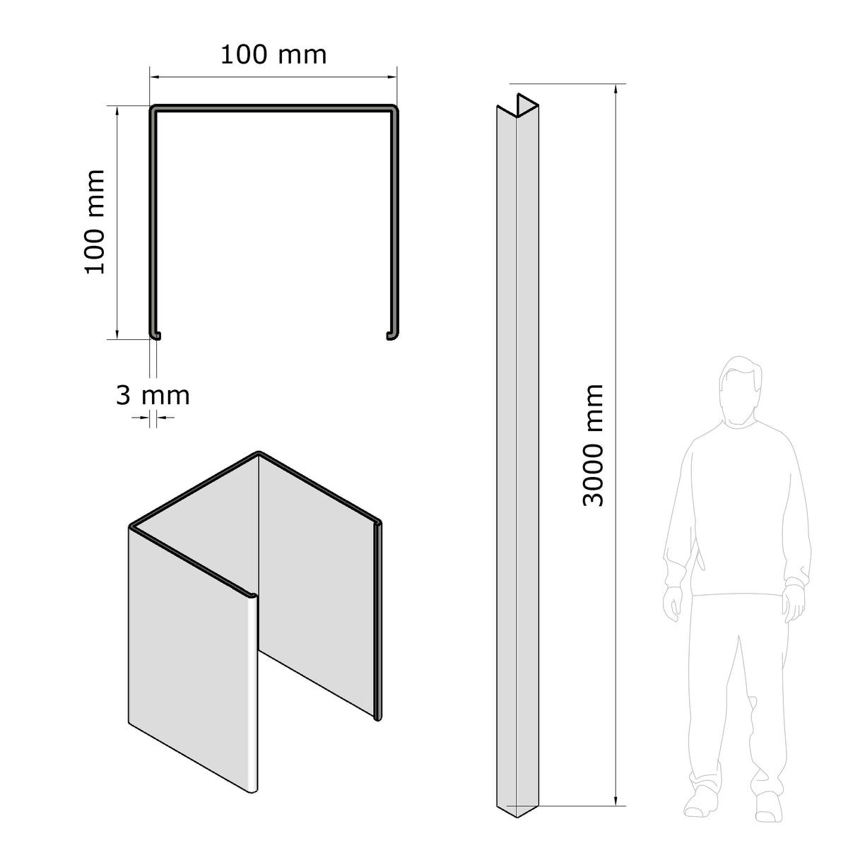 Trim - T 1000 Shape