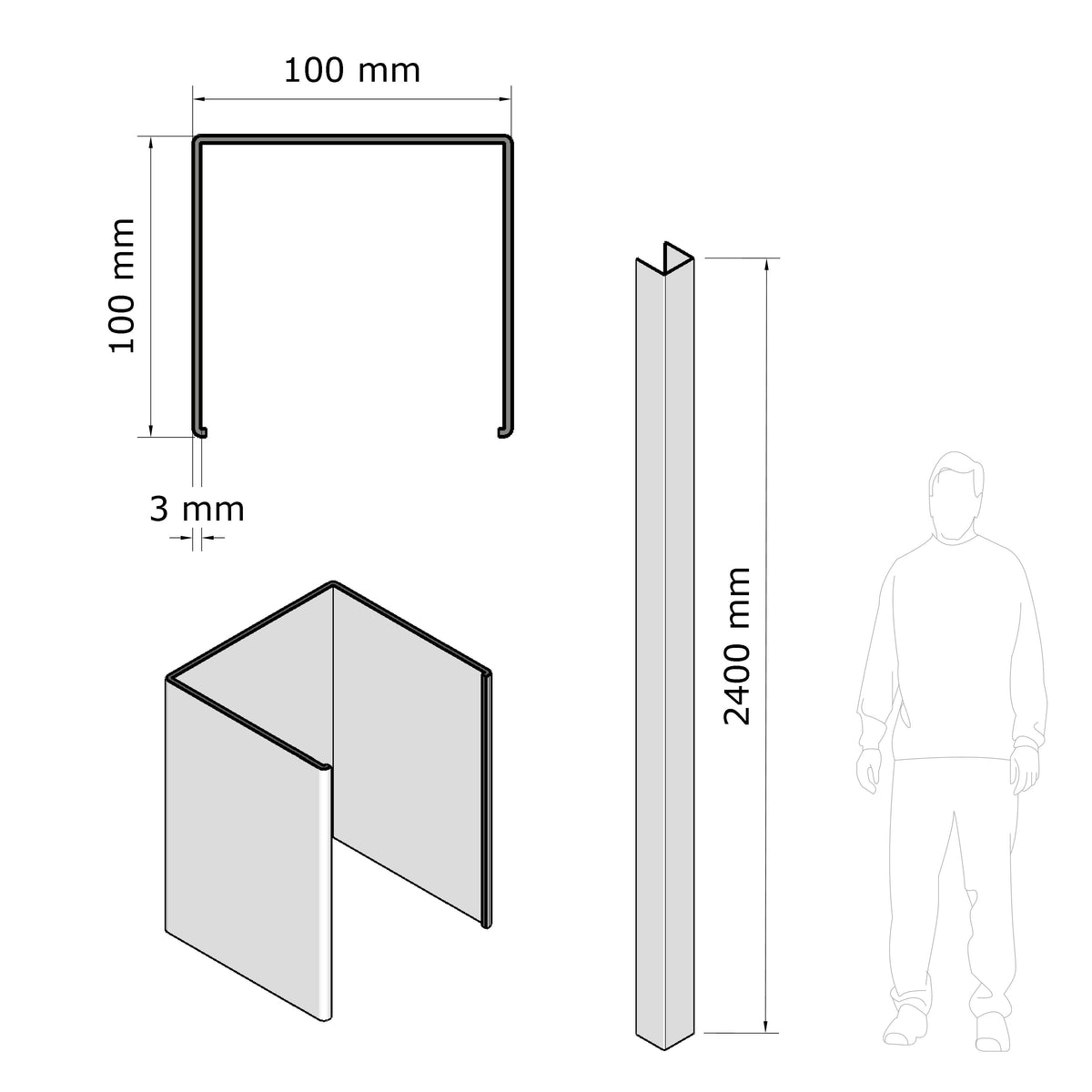 Trim - T 1000 Shape