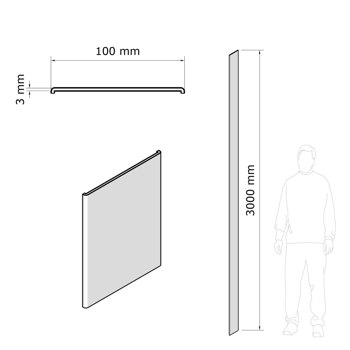 Trim - T 8000 Shape