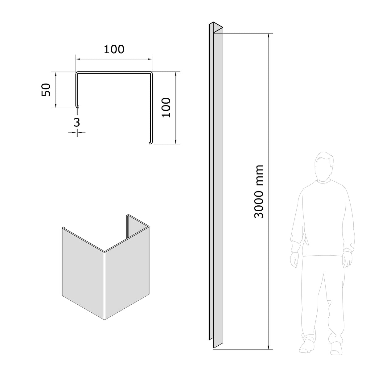 Trim - T 3000 Shape