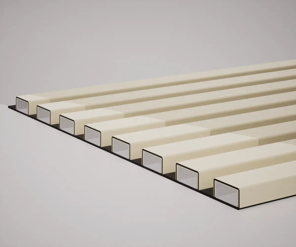 Aluminium Composite Slatted Wall Panel 02 - 48x22mm